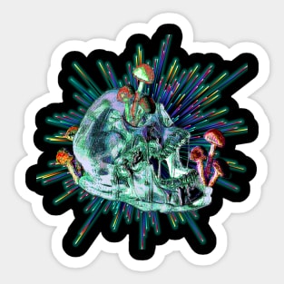 Comic Shrooms Sticker